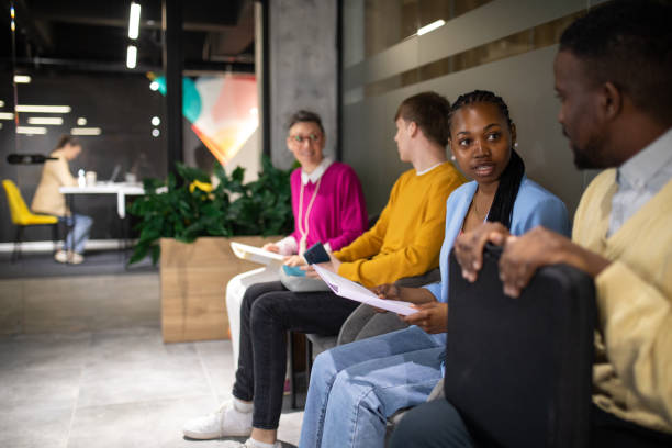 istock Job Candidates Waiting for Interview 2189077948