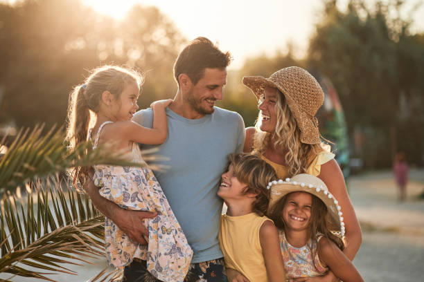 istock Beautiful family enjoying summer vacation 2189078301