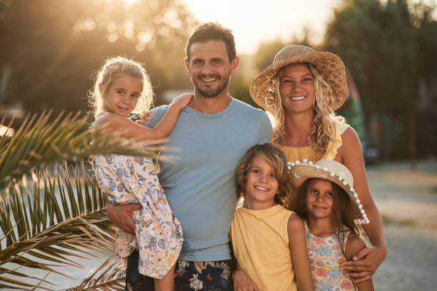 istock Beautiful family enjoying summer vacation 2189078345