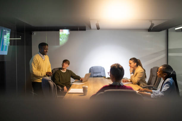 istock Business people engaged in a collaborative meeting 2189078650