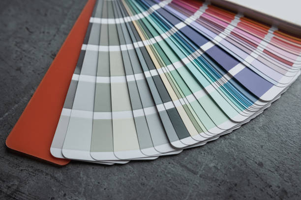 istock Guide of paint samples catalog, color and shadows palette 2189079134