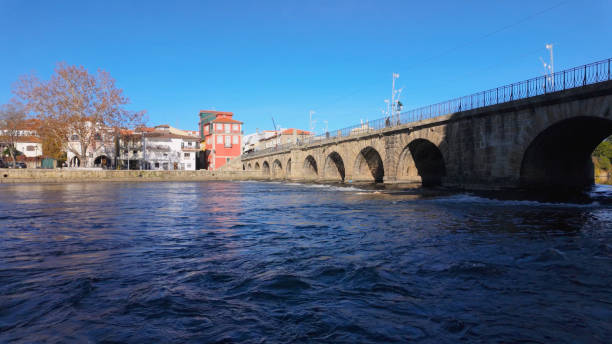 istock Tamega river city park in Chaves 2189080207