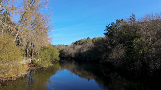 istock Corgo river city park in Vila Real 2189081081
