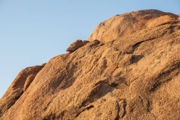Natural rock wall background. Taken in in Damaraland, in Namibia
