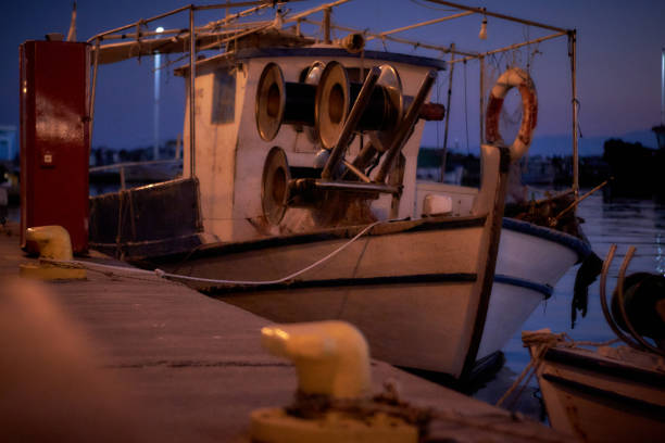 Traditional net fishing boat