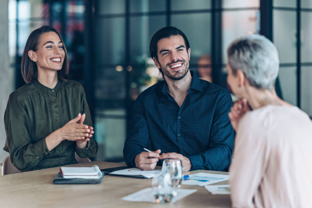 istock Small group of business people discussing business ideas 2189092246