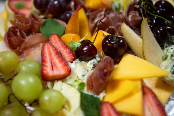 Assorted hams, cheeses and seasonal fruits - Buenos Aires - Argentina