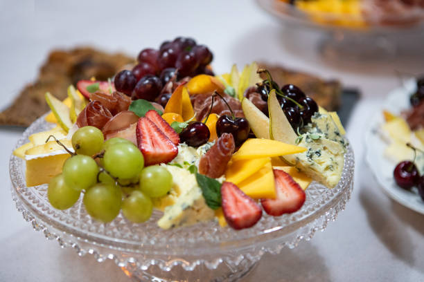 Assorted hams, cheeses and seasonal fruits - Buenos Aires - Argentina