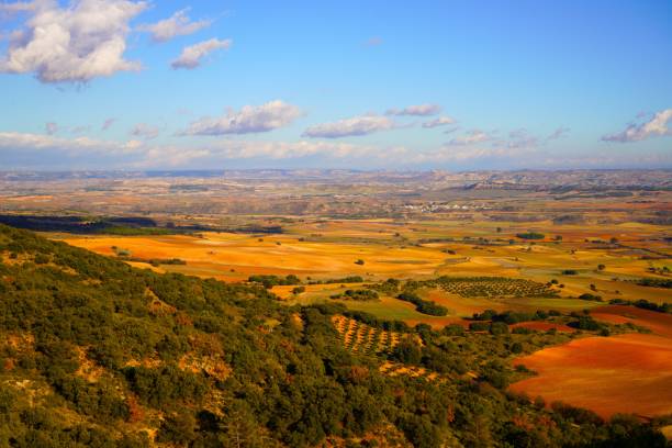 istock Crop fields in the province of Cuenca. 2189096303