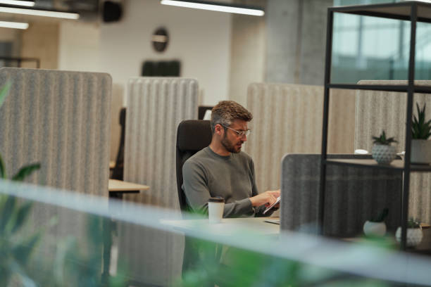 istock Modern Businessman Working in Contemporary Office Space 2189097239