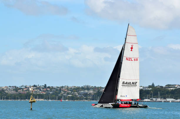 7 JUN 2025 - Cowes, Isle of Wight - Sailing yachts in the Isle of Wight, round the island race on the final leg into Cowes.