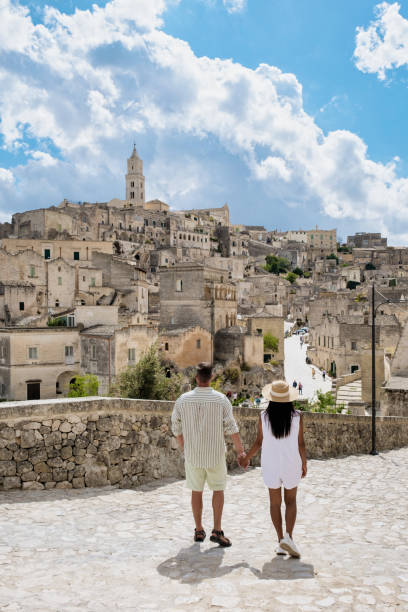 istock Exploring the ancient stones of Matera, a romantic stroll through Puglia captivating landscapes 2189107316