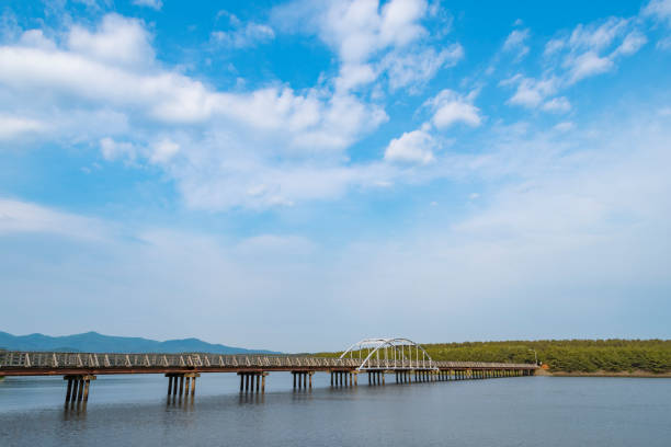 istock Jusanko Bridge leading to Nakanoshima Bridge Park, Aomori Pref. 2189128694