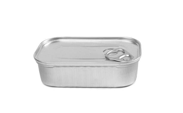istock Tin Can Isolated, Preserve Template Mockup, Metal Package, Aluminum Flat Container, Tin Cans 2189133017