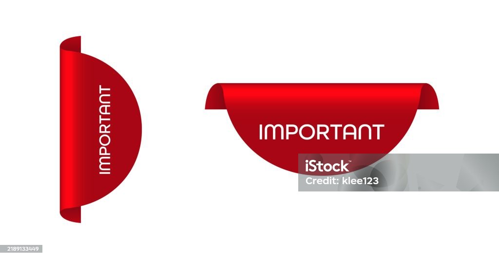 Importnt Sign Important Sign Stock Illustration - Download Image Now - Advice ...