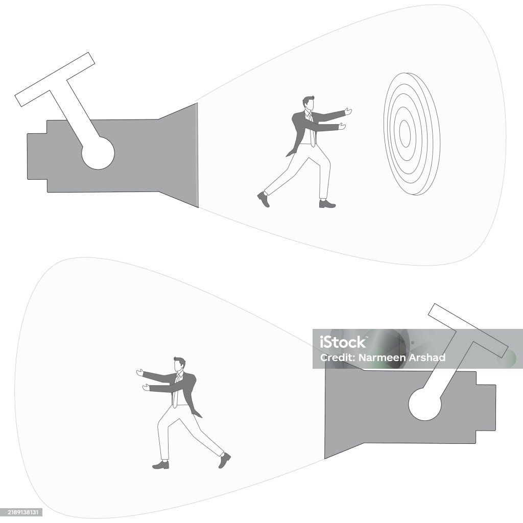 Setting Direction Picture Ilustración de Finding The Right Direction And Guidance Finding The ...
