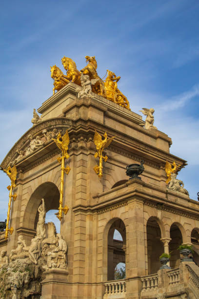 istock Cascada Monumental Chariot and Sculptures, Barcelona 2189138227