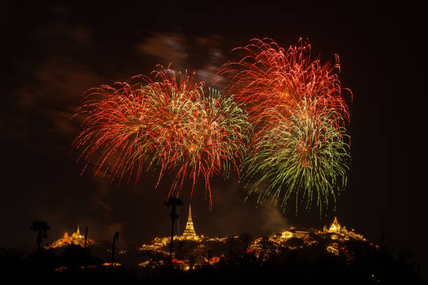 istock Beautiful firework at Phra Nakhon Khiri, Phetchaburi, Thailand. 2189142944