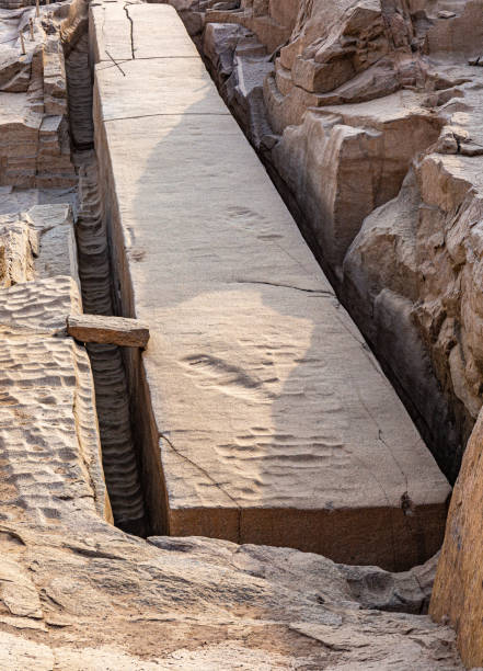 istock Ancient stone pit in the city of Aswan 2189147728
