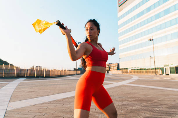 istock Chinese young woman practicing wushu kung fu. 2189148574