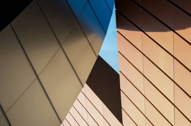 istock walls of a high orange modern building 2189152146