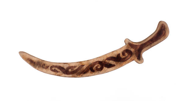 istock wooden ottoman sword isolated on white background 2189152681
