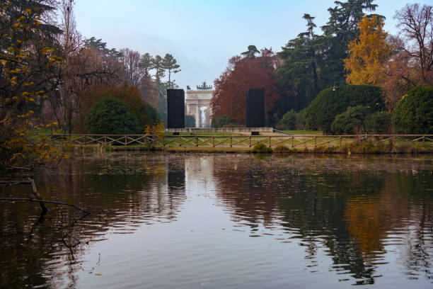 istock Autumn at Parco Sempione, Milan 2189160795