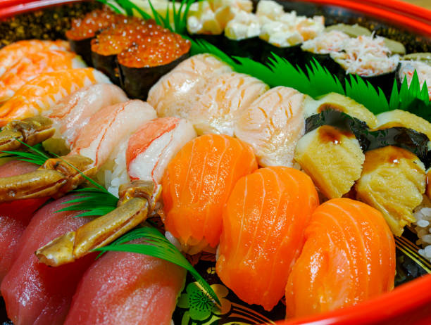 istock Japanese sushi delivery is a great option for a quick and easy meal 2189165218