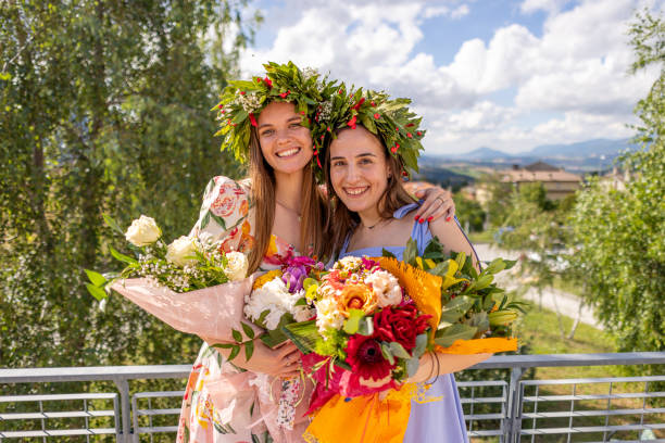 istock Two female friends celebrating their graduation day 2189167703