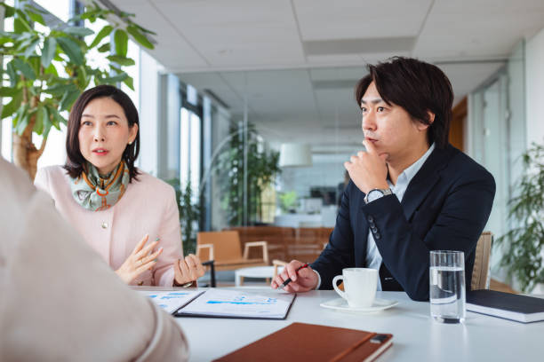 istock Business Meeting with Asian Professionals in Modern Office 2189170919