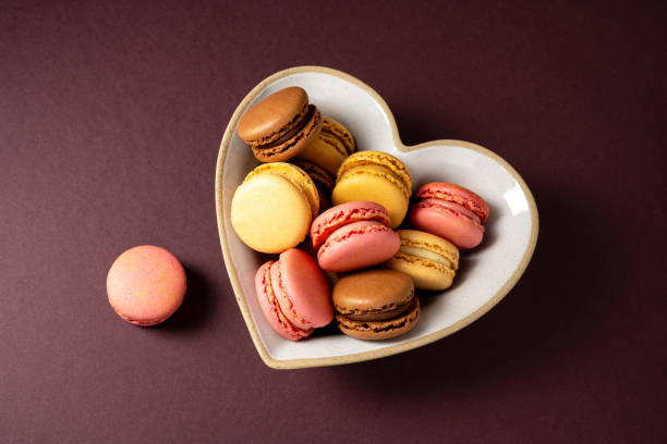 istock Macarons colorful cookies. Sweet dessert 2189173046
