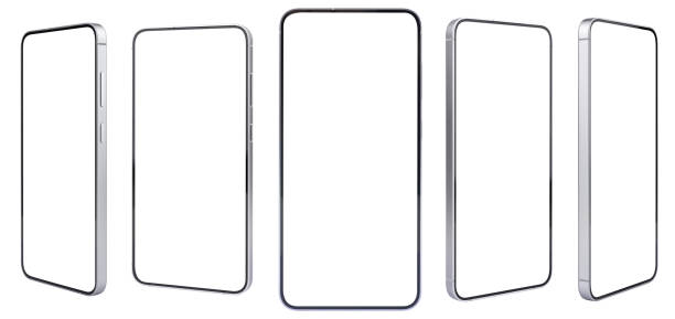 istock collection of smartphone mockup blank screen isolated on white background 2189173329