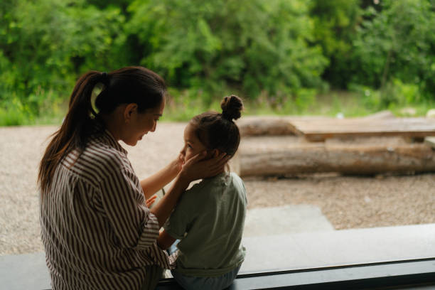 istock Heartwarming mother-daughter moment overlooking the nature 2189178550