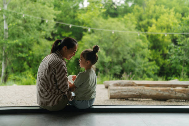 istock Heartwarming mother-daughter moment overlooking the nature 2189178580