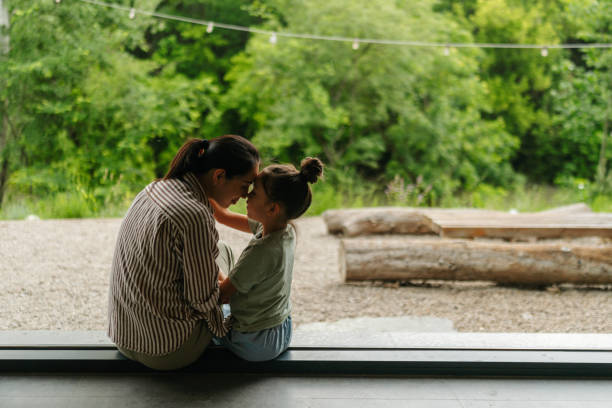 istock Heartwarming mother-daughter moment overlooking the nature 2189178628