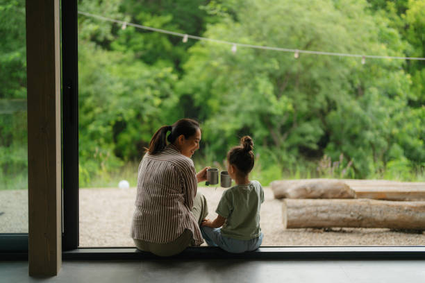 istock Heartwarming mother-daughter moment overlooking the nature 2189178678