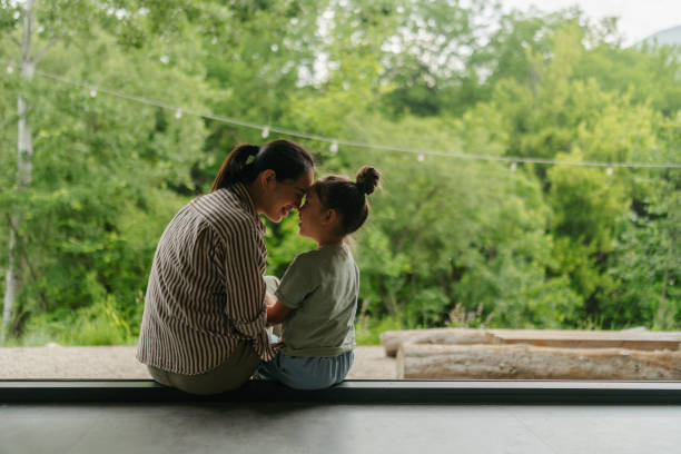 istock Heartwarming mother-daughter moment overlooking the nature 2189178683