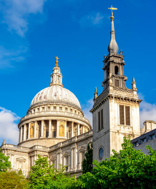 istock St. Paul's cathedral dome in London, UK 2189190367