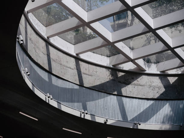 istock A captivating image showcasing the interplay of light and shadow within a modern architectural space. 2189192980