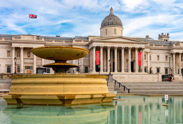 istock National Gallery on Trafalgar square, London, UK 2189193033