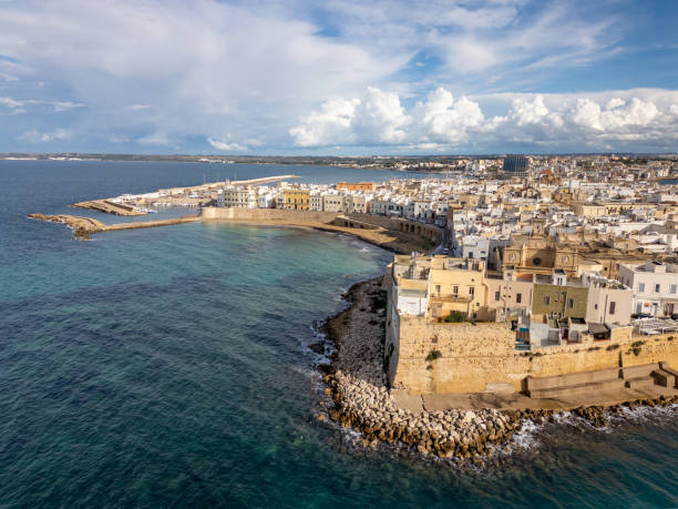 istock Gallipoli in Puglia by drone 2189193159