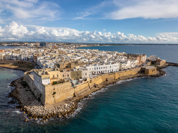 istock Gallipoli in Puglia by drone 2189193330