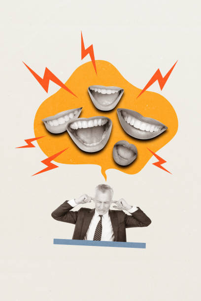 istock Vertical creative collage picture businessman worker annoyed ignoring employee critics bullying mental high pressure personality abuse 2189194220