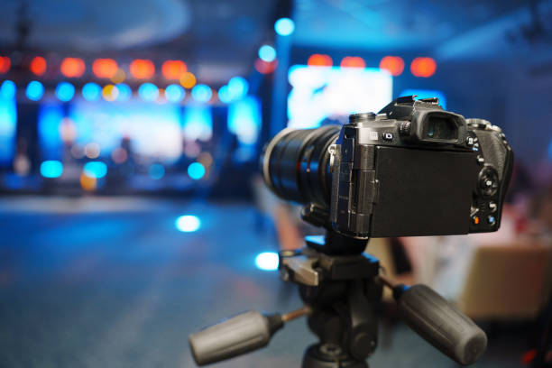 Close-Up Of Camera On Table