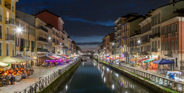 istock Milan - The Navigli at dusk. 2189195855