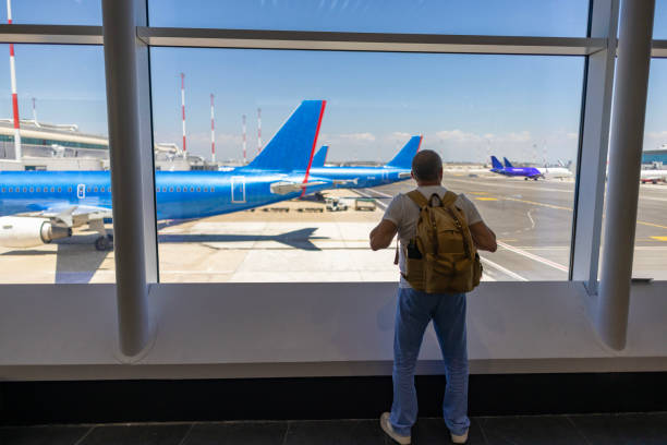 istock Waiting for departure in airport 2189196394