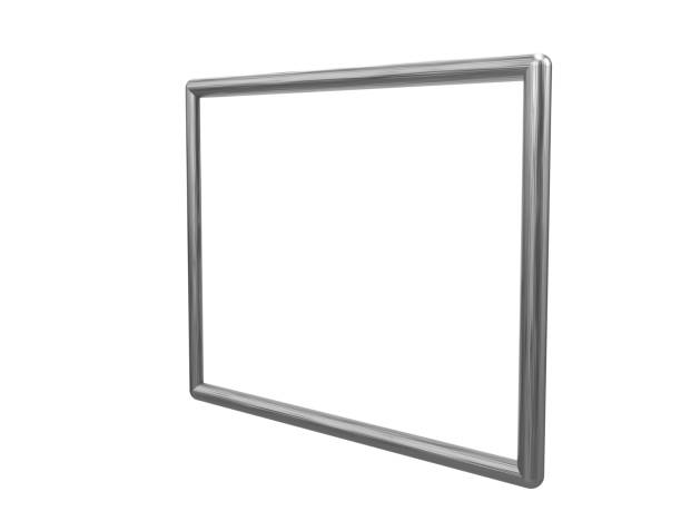 istock 3D illustration of a whiteboard with a stainless steel frame 2189201773