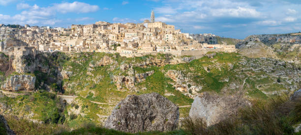 istock Matera - The cityscape panorama ower  the walley. 2189206515