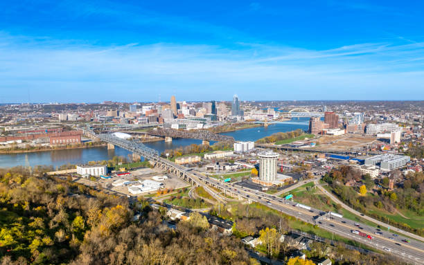 istock Cincinnati and Covington Aerial Cityscape 2189213047