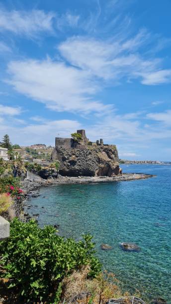 Aci Castello, Sicily, Italy. Summer time